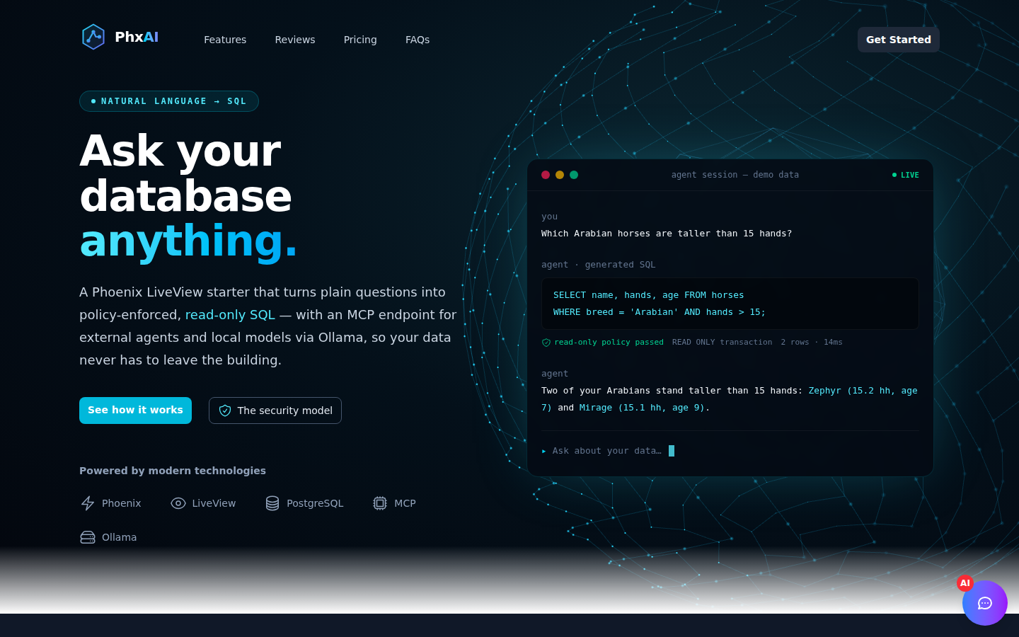 PHX Data Agent Starter preview